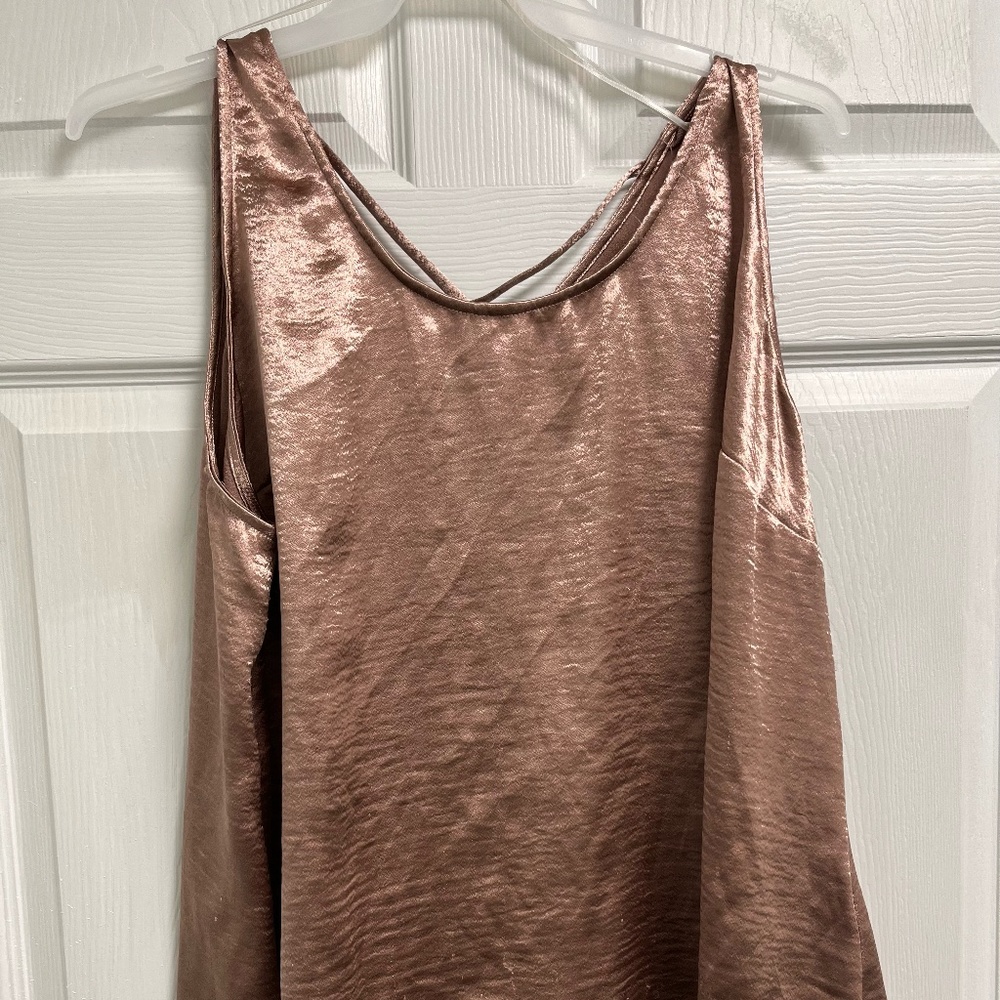 Satin Look Tank Top